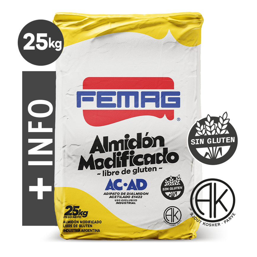 Almidón modificado E1422 mandioca