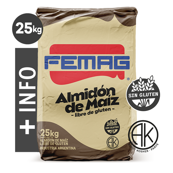 Almidon Maíz Femag 25kg